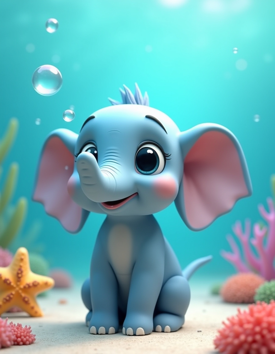 🐘 Ellie the Elephant’s Soaky Trunk