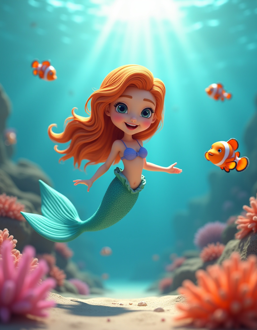 🧜 Coral the Mermaid’s Bubble Song