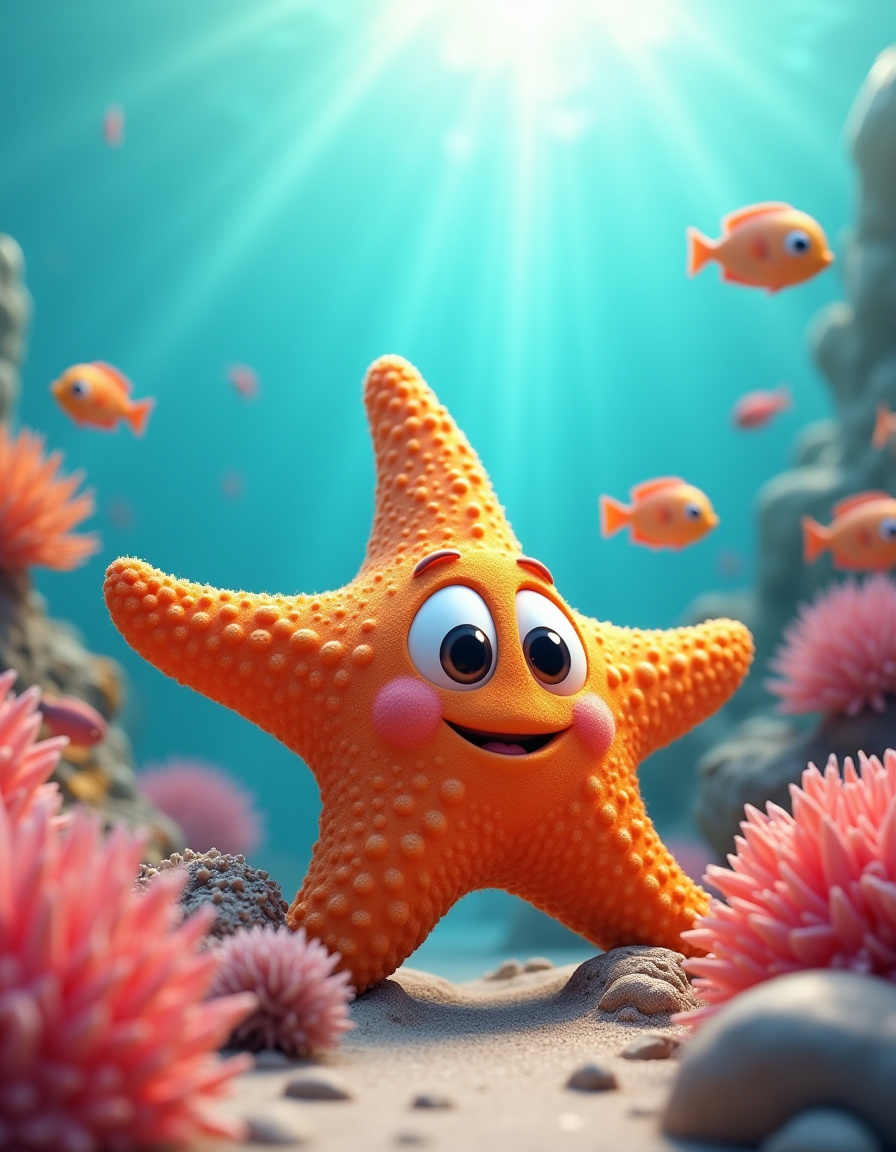 ⭐ Sunny the Starfish’s Glow Dance Party