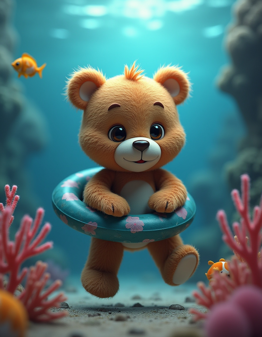 🧸 When Ted the Bear lost his glow!