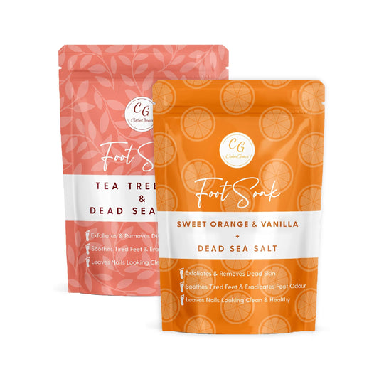 CalmGenix Foot Soak with Tea Tree Oil & Dead Sea Salt – Multipack